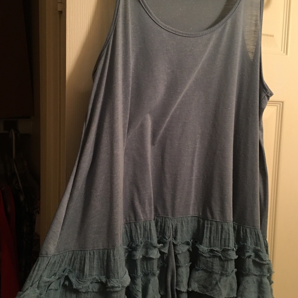 Blue women top